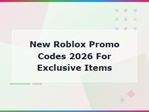 New Roblox Promo Codes 2026 for Exclusive Items - Free Rewards Now