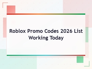 Roblox Promo Codes 2026 List – Working Codes Today